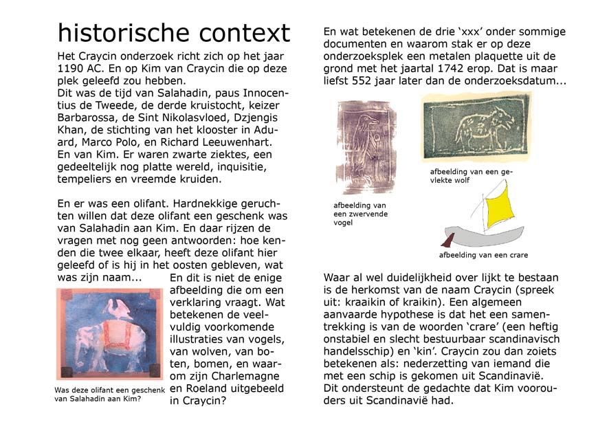 craycin historische context